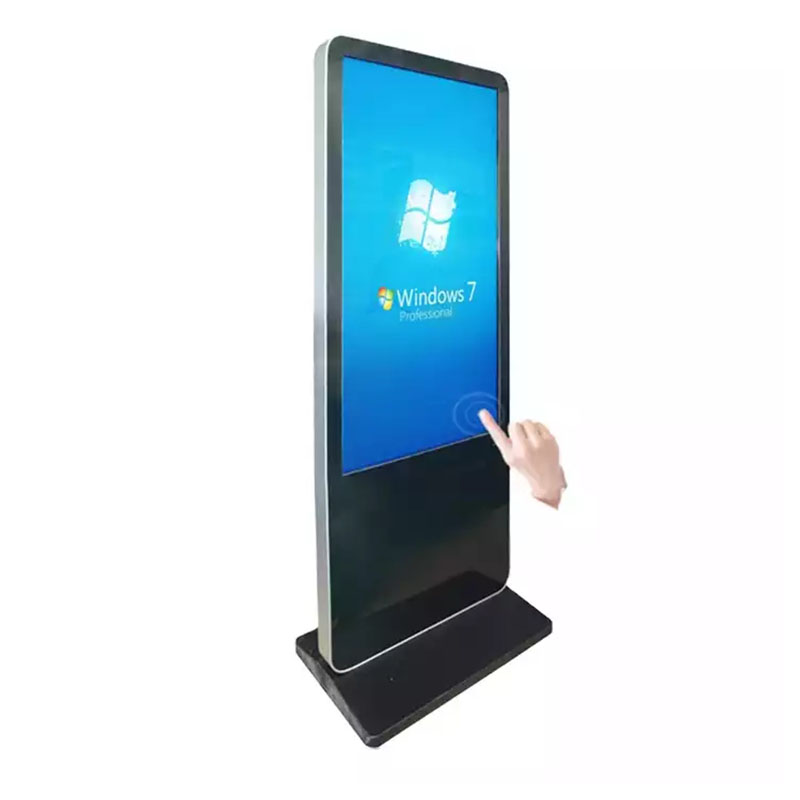 55 ນິ້ວ ຊັ້ນຢືນ Windows Touch Kiosk