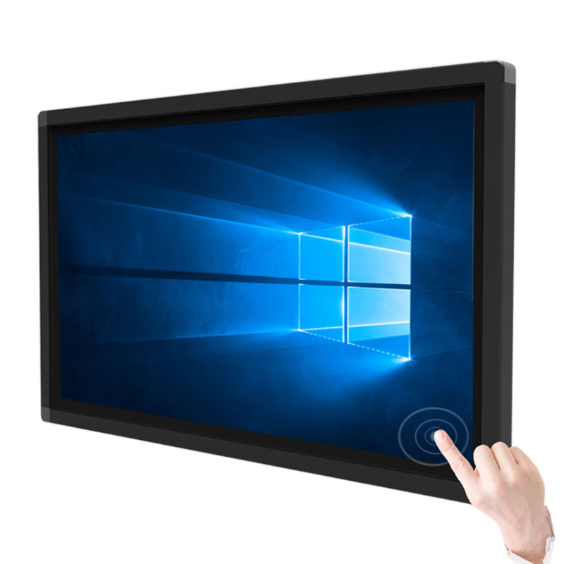 55 ນິ້ວ android windows os IR touch screen kiosk